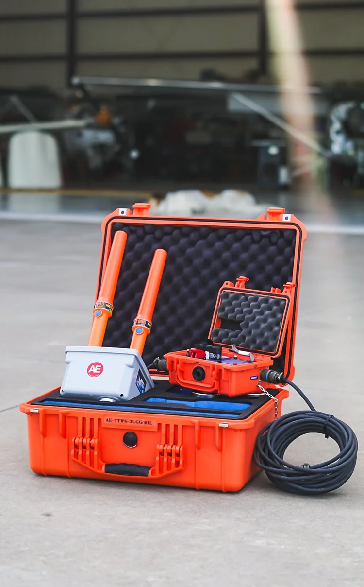 TTWS Portable Tow Team Warning System – Military 4-Wand Kit